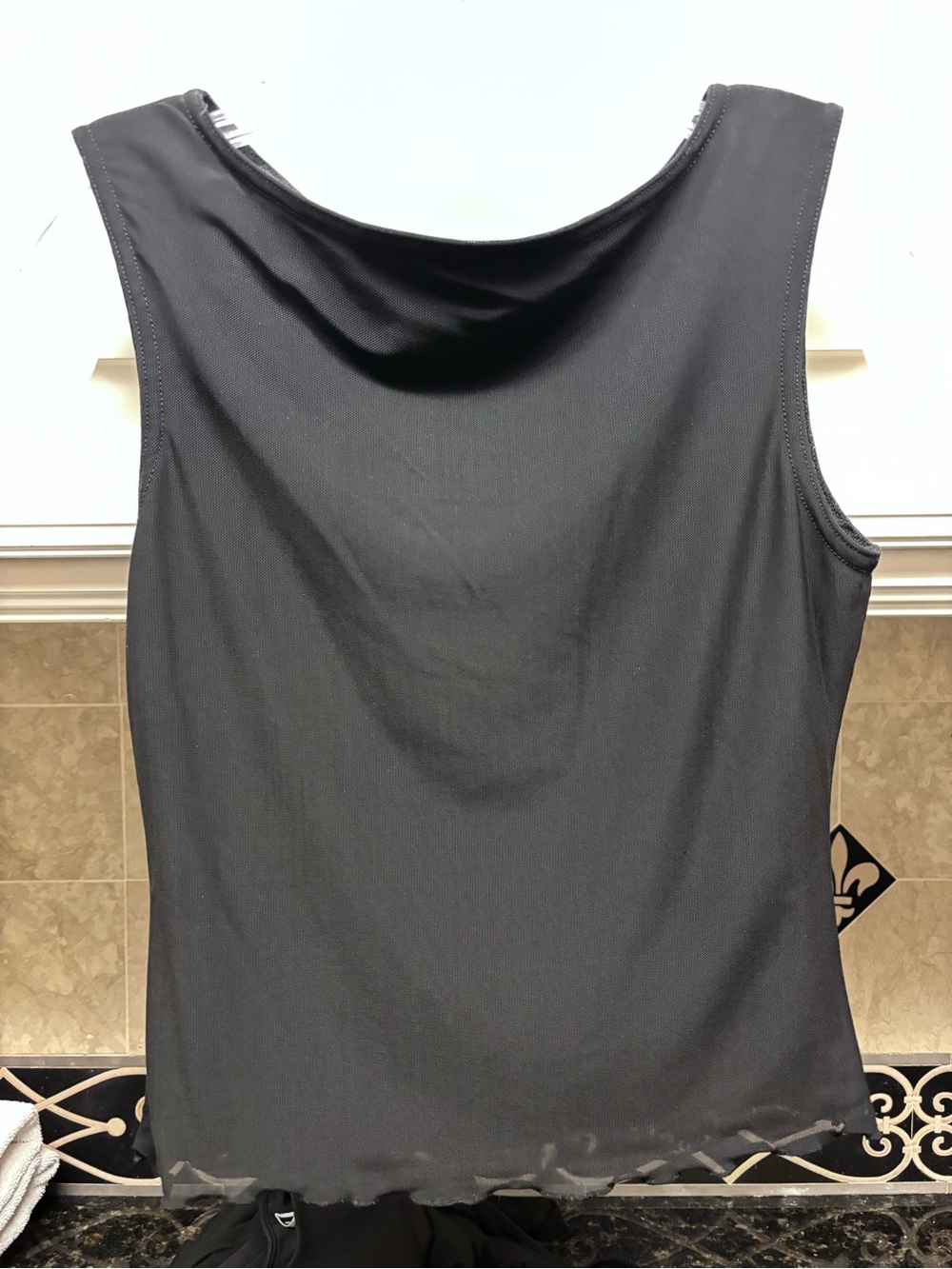 Brandy Melville Black Scoop Neck Tank Top